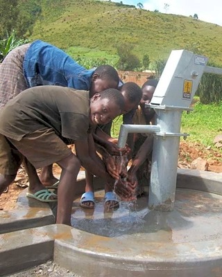 Provincial Borehole in use