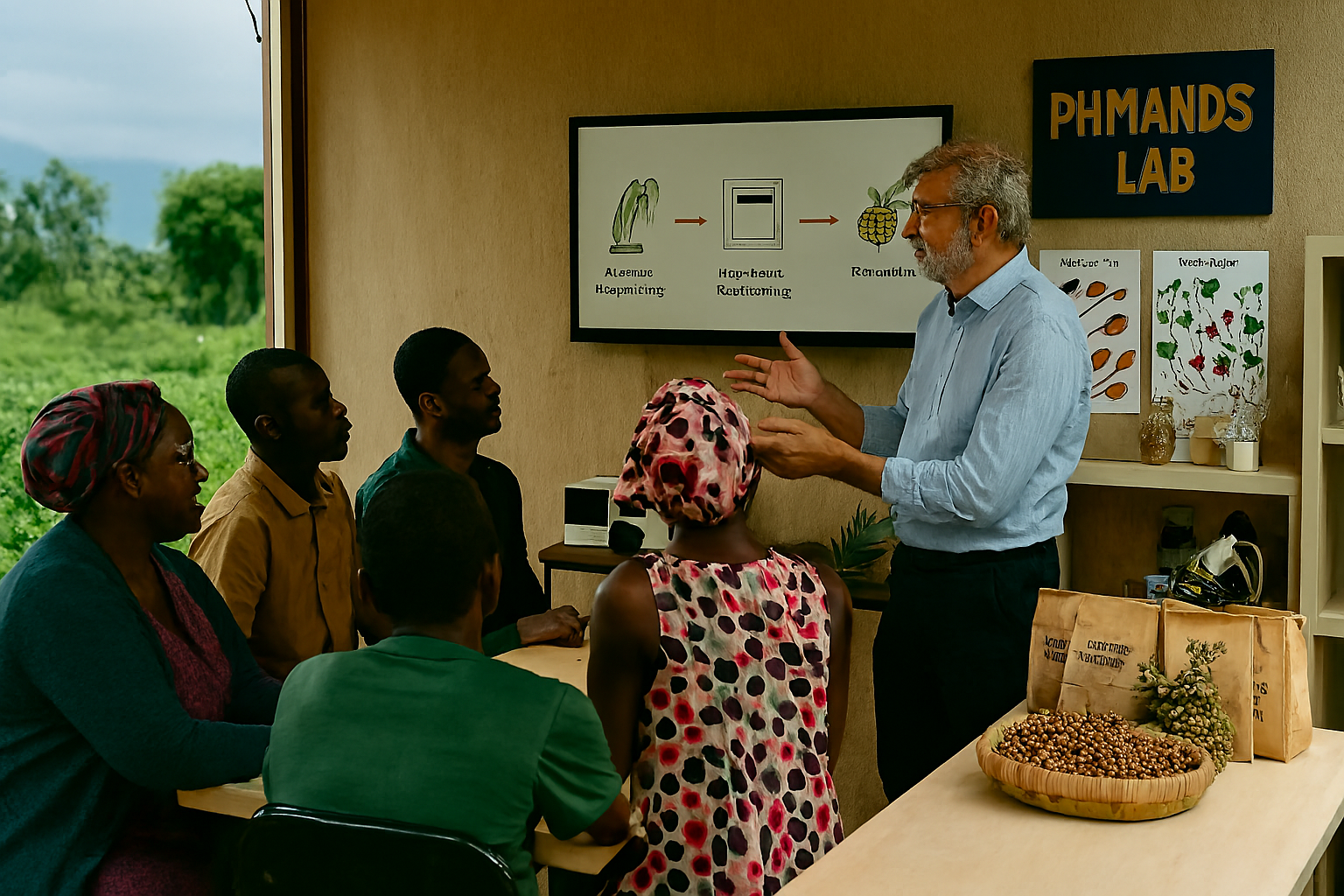 Processing and branding station