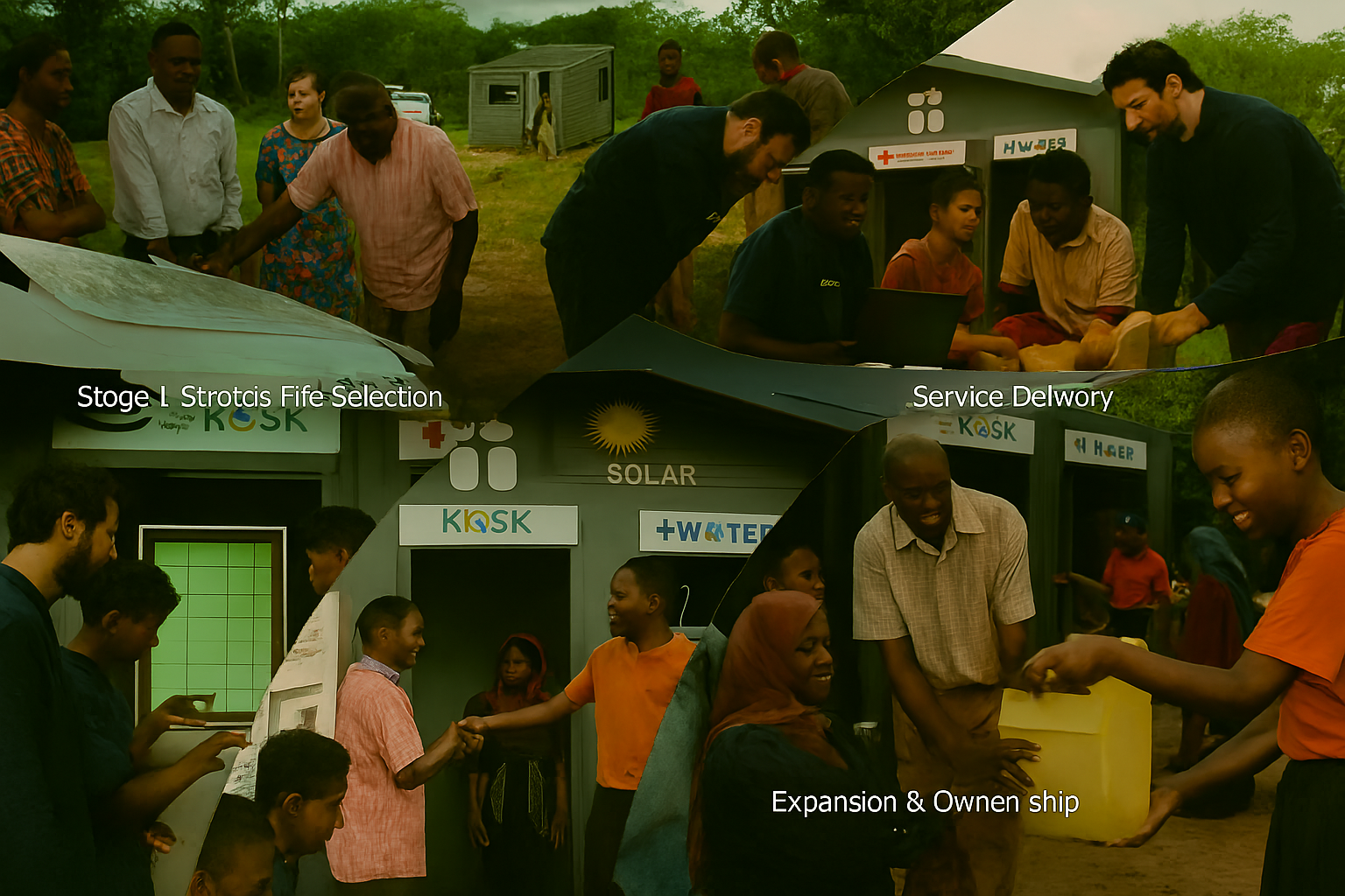 Transformation stages