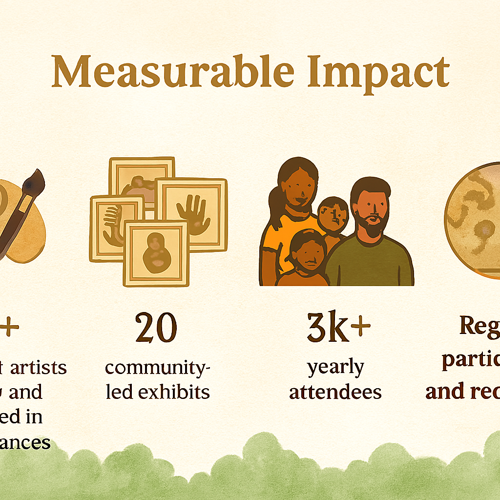 Cultural Spaces impact metrics