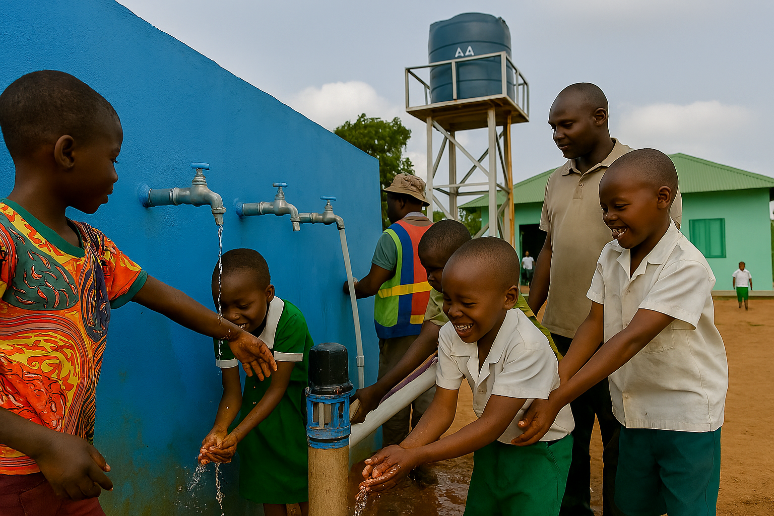 Elevated Tank & Tap Stand